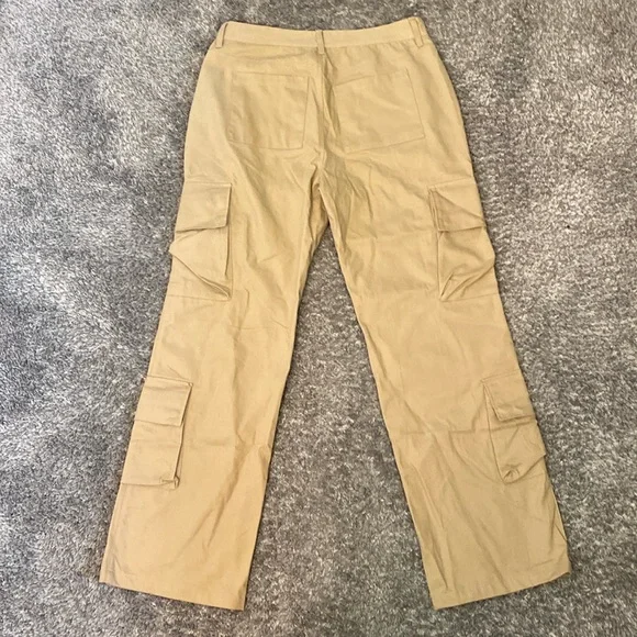 Fashion Nova Tan Cargo Pants for Men - Picture 3 of 4